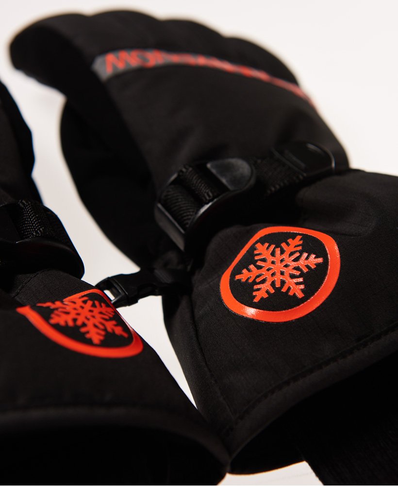 Ultimate Snow Service Glove Gants Ski Homme SUPERDRY NOIR pas cher