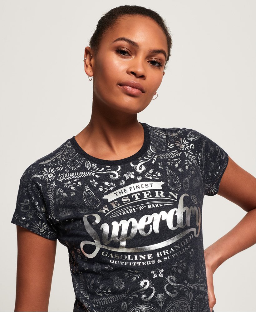 Superdry Womens Gasoline T-Shirt