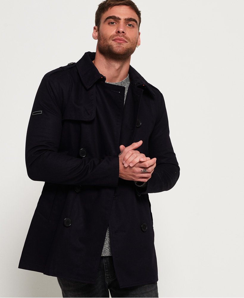 Superdry Remastered Rogue Trench Coat - Men's Jackets