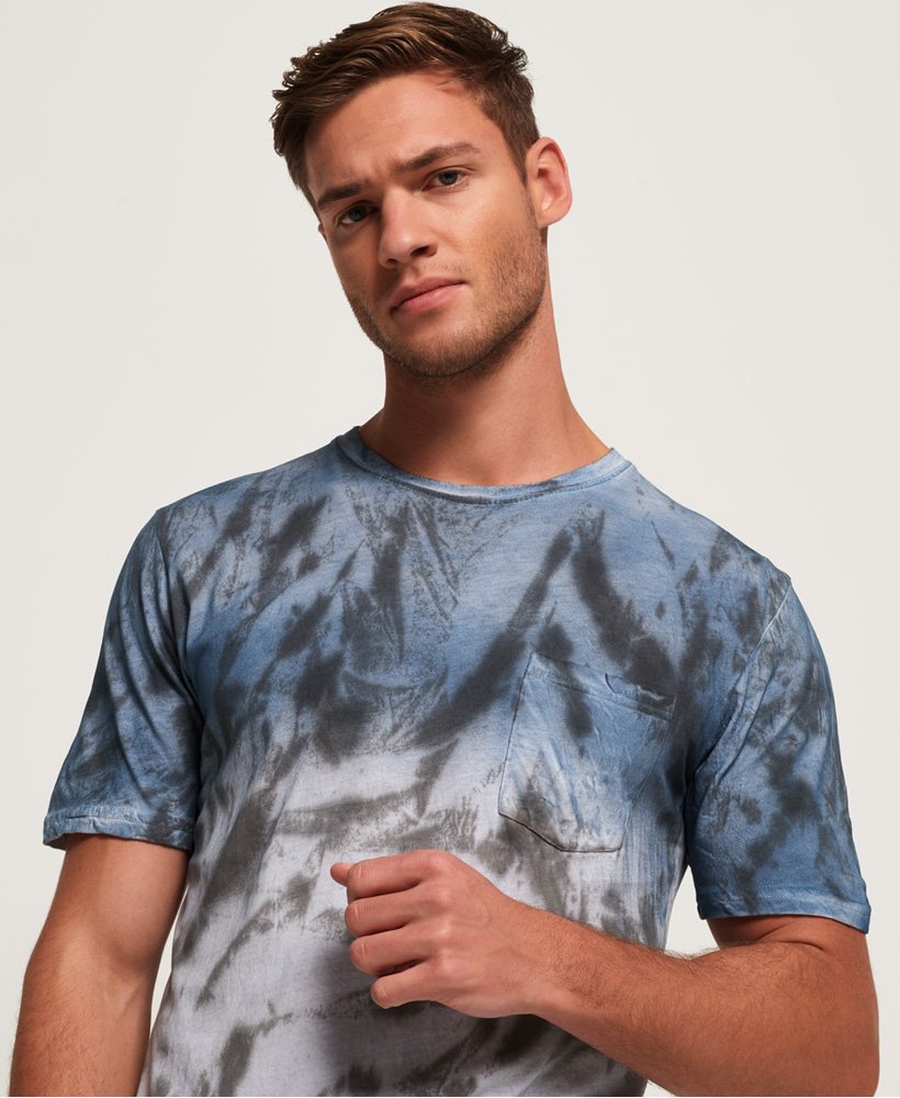 Men's Shirts & Tops Superdry Hoxton Wash Longline T-Shirt Men's T-Shirts