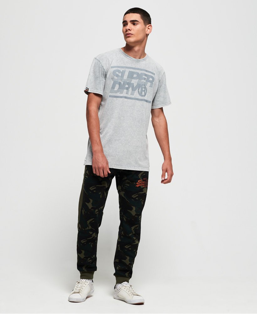 Mens - Surplus Goods Stockwell Wash T-Shirt in Grey | Superdry UK