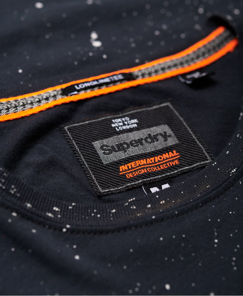 Men's Shirts & Tops Superdry Hoxton Wash Longline T-Shirt Men's T-Shirts