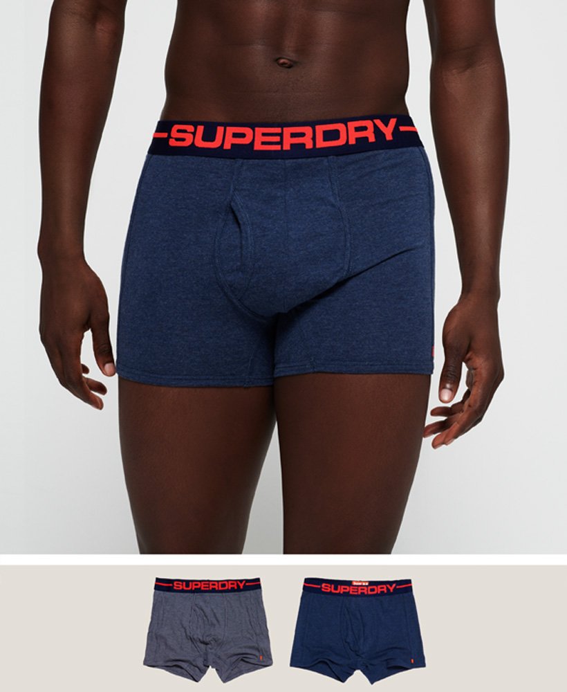 All Sizes Navy Superdry Boxers 
