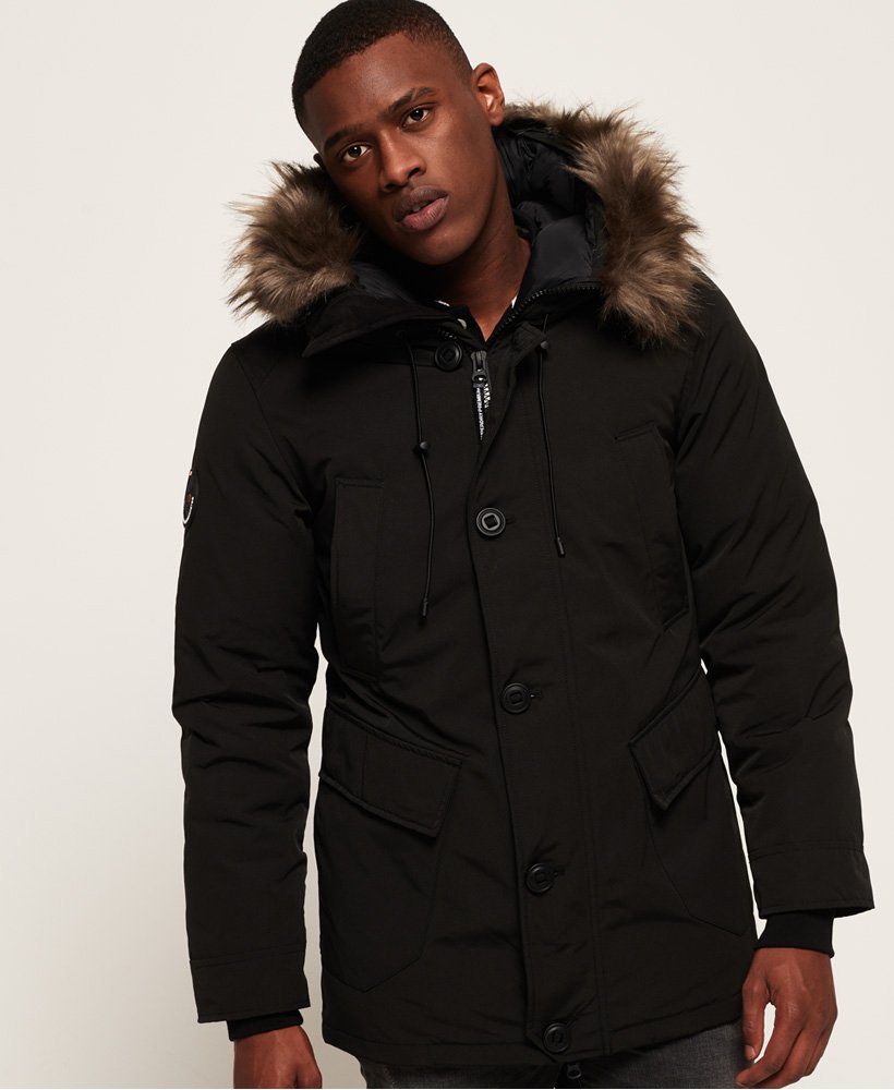 Superdry Rookie Down Parka Jacket - Men's Jackets and Coats