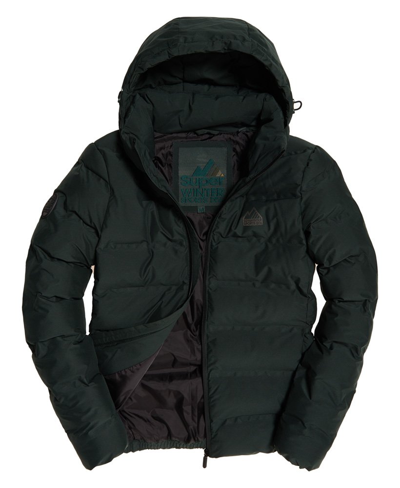 Men's - Echo Quilt Puffer Jacket in Deep Forest | Superdry UK