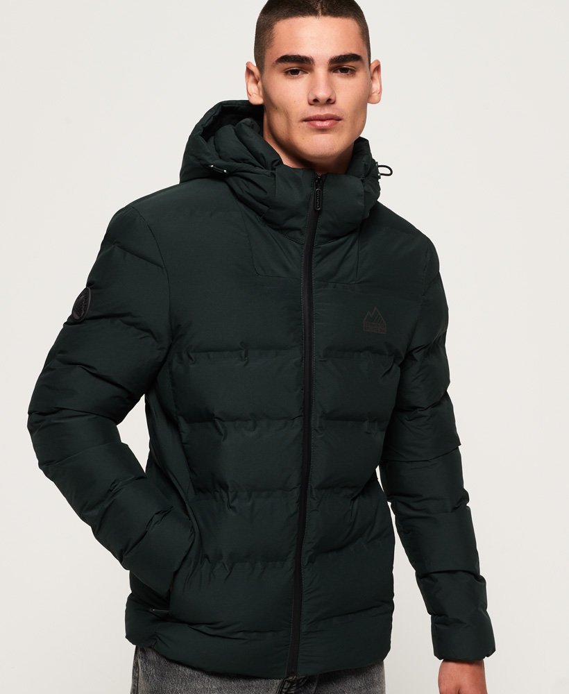 Men's - Echo Quilt Puffer Jacket in Deep Forest | Superdry UK