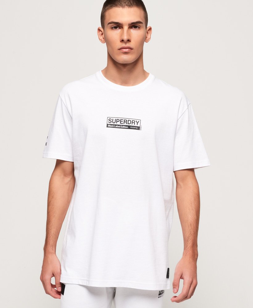 Mens - Black Label Edition T-Shirt in White | Superdry