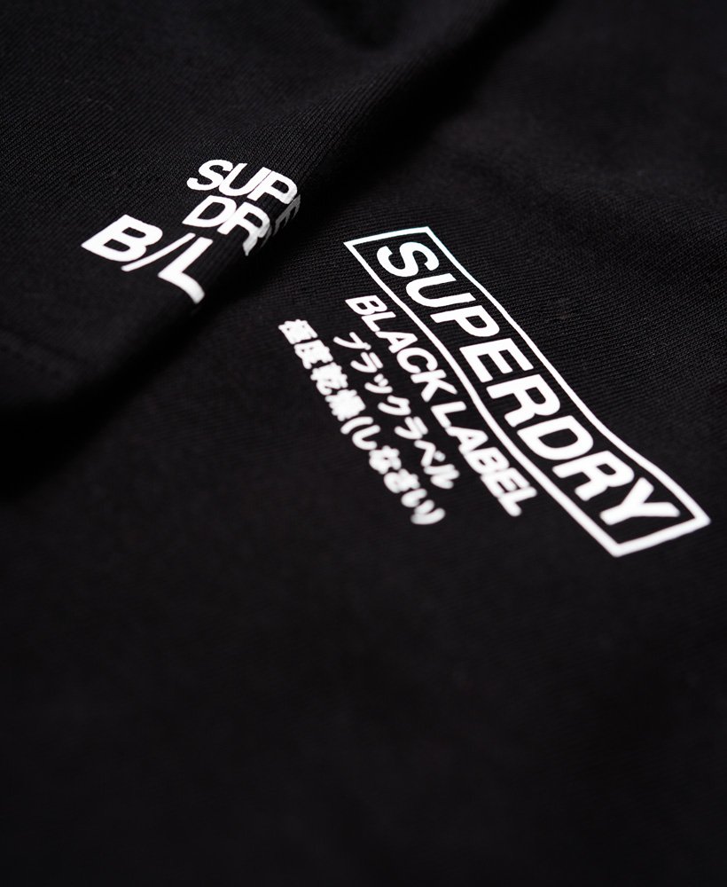 Mens - Black Label Edition T-Shirt in Black | Superdry UK