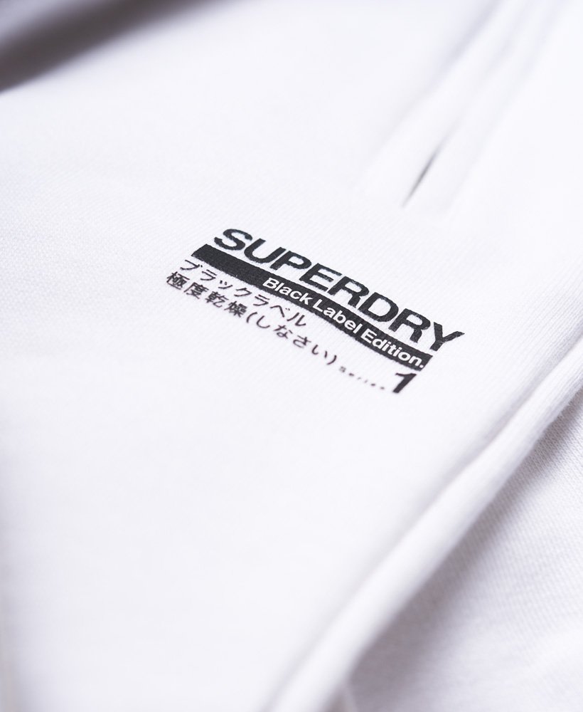 Mens - Black Label Edition Joggers in Optic | Superdry