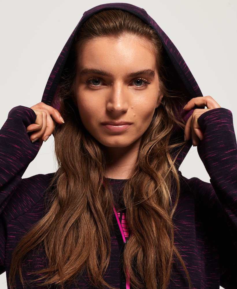 Superdry Core Gym Tech Kapuzenjacke Mit Einsätzen Damen Hoodies Und