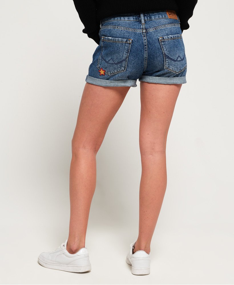 Superdry Steph Boyfriend Shorts - Women 