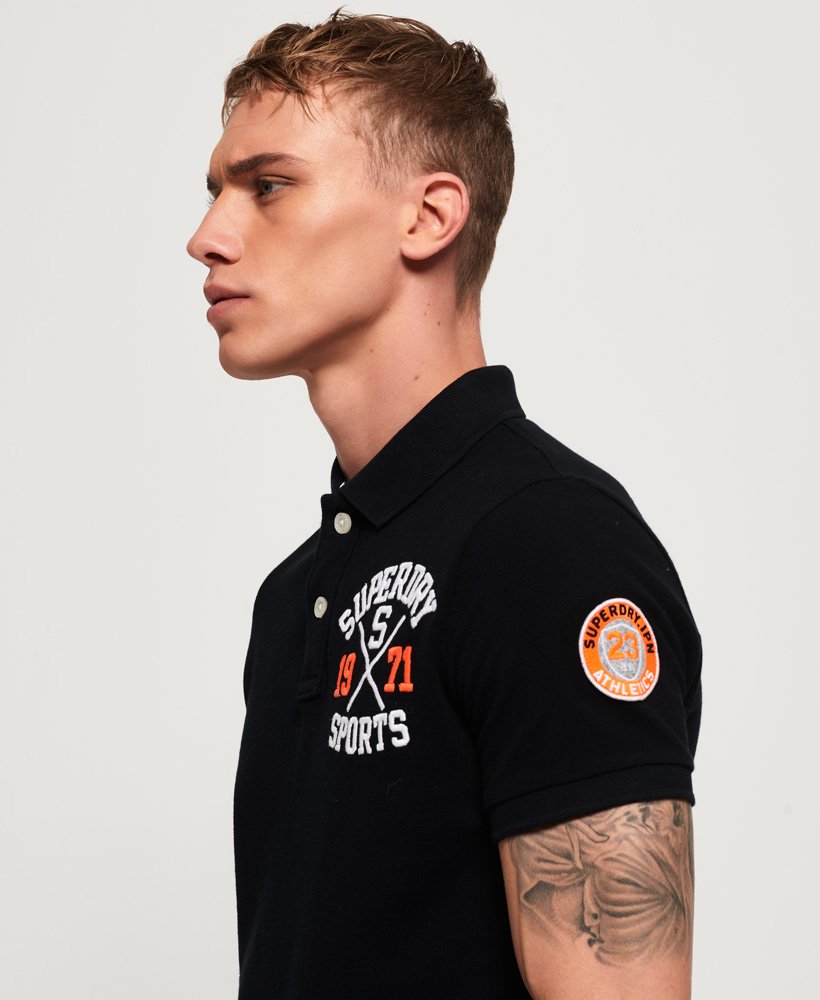 Superdry Classic Superstate Pique Polo Shirt 4