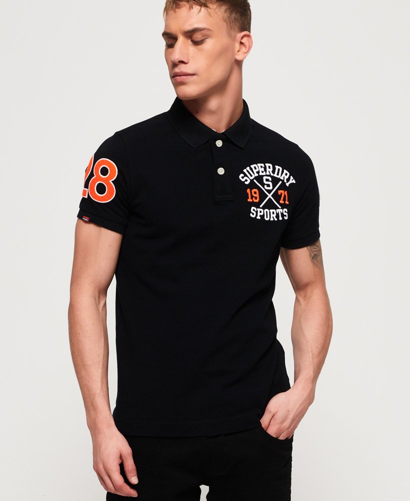 Superdry Classic Superstate Pique Polo Shirt thumbnail 1