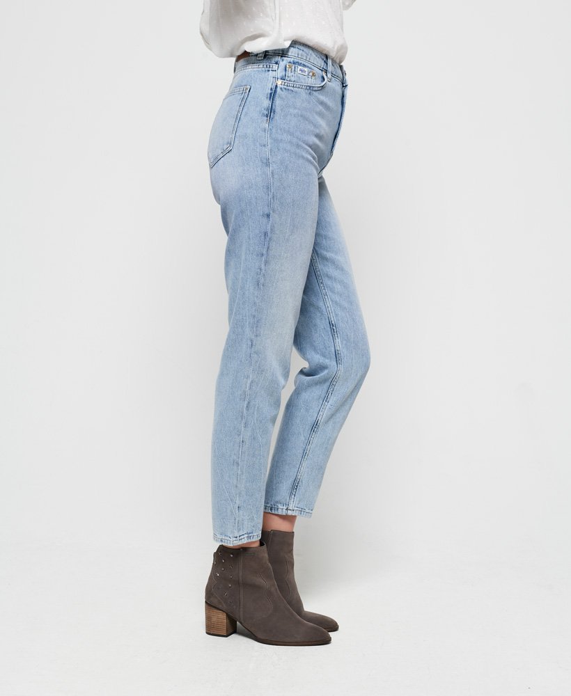 Womens - Ruby Slim Jeans in Vintage Sky Blue | Superdry UK