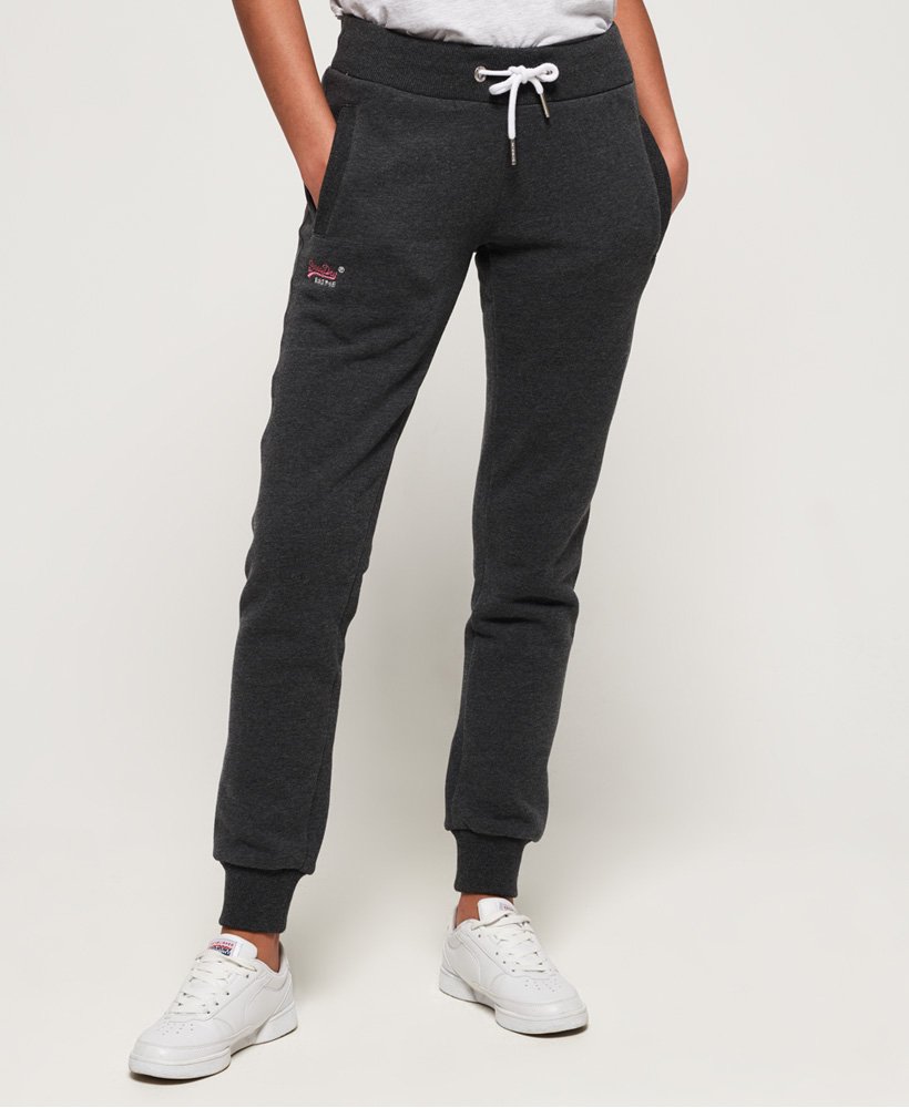 superdry orange label joggers women's