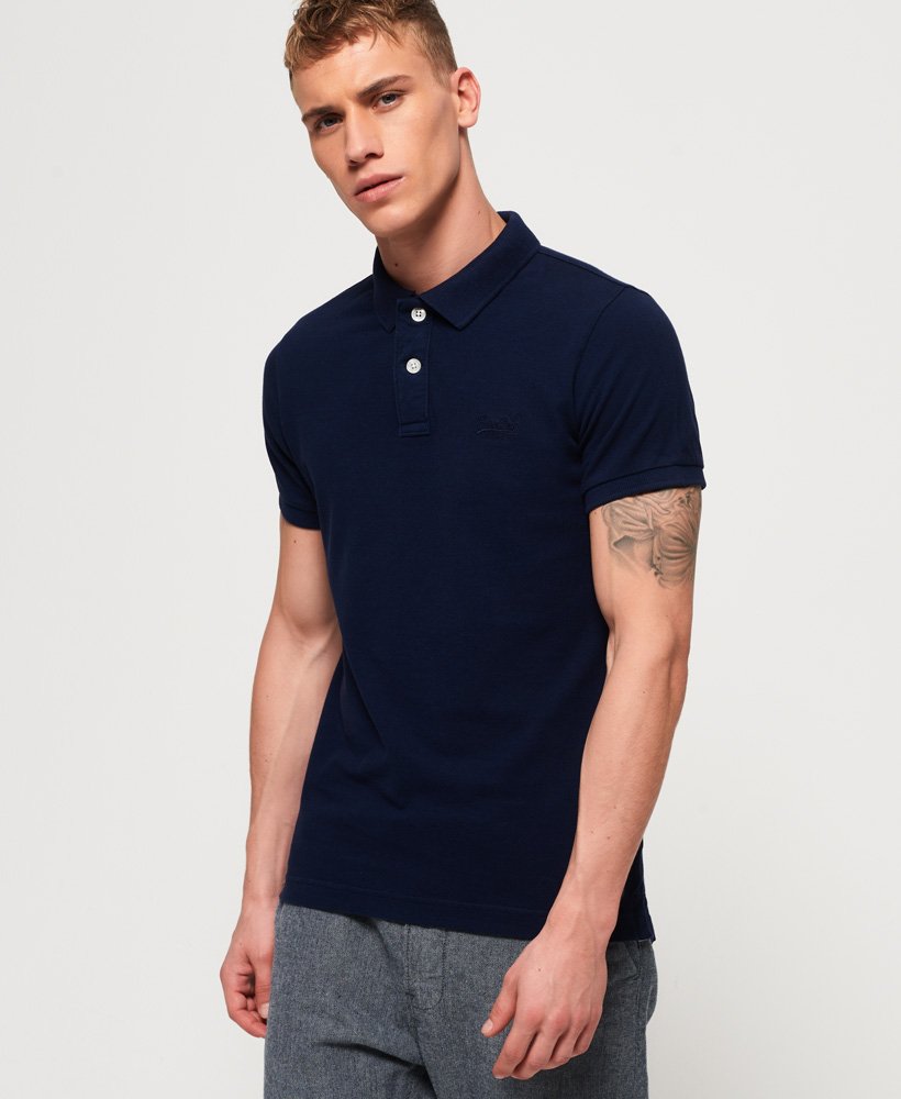 Afstotend circulatie Meting Superdry Vintage Destroyed Polo Shirt - Men's Mens Polos