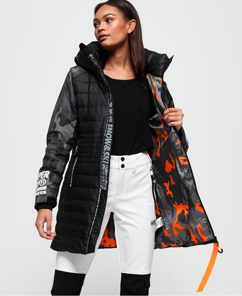 PUFFER COAT - BLACK – Summit UK