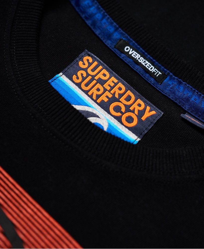 Superdry Ticket Type T-shirt met oversized pasvorm