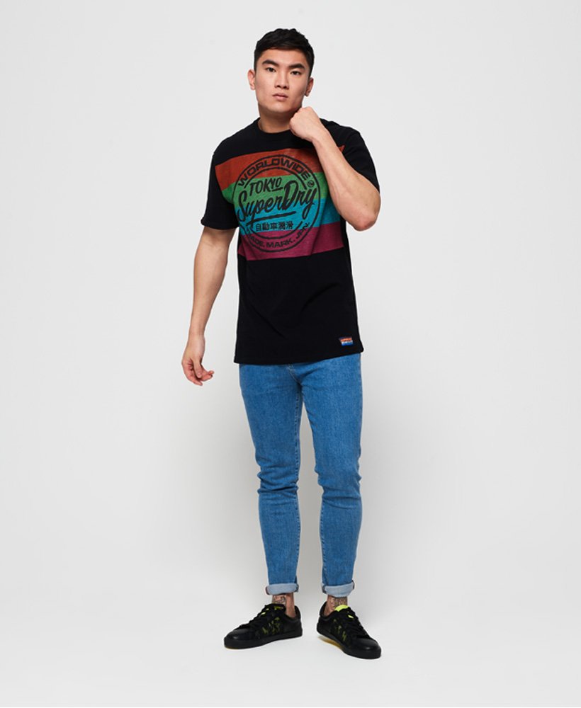Superdry Ticket Type T-shirt met oversized pasvorm