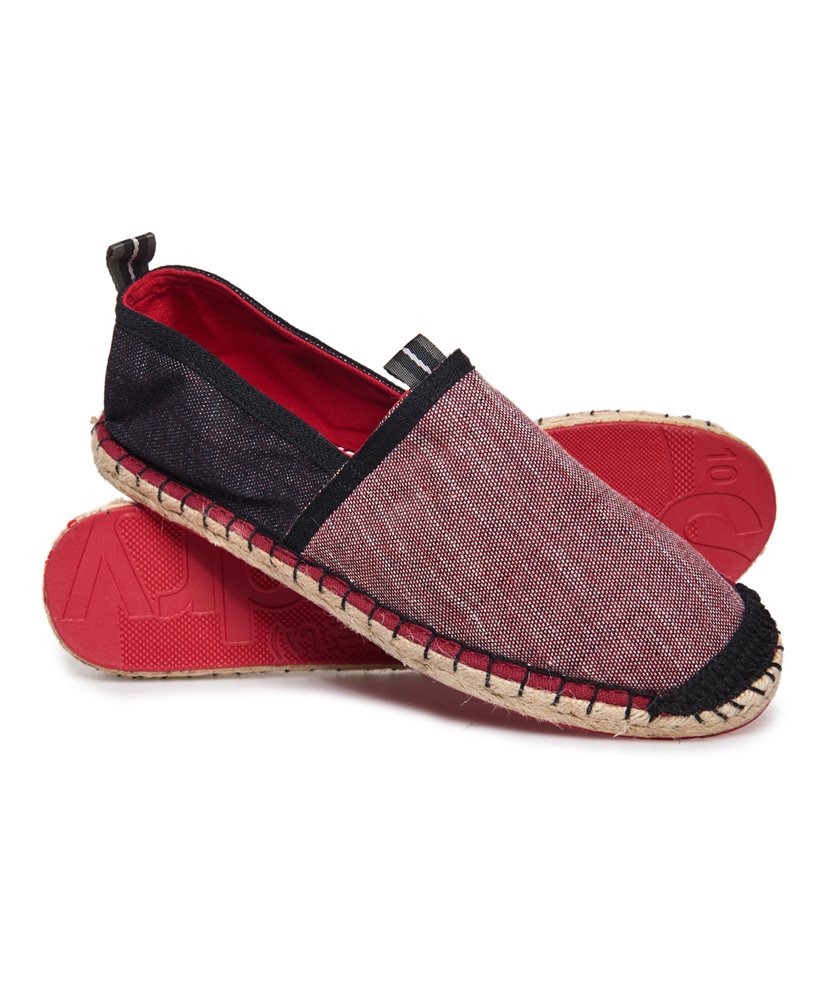 Mens - Classic Espadrilles in State Red 