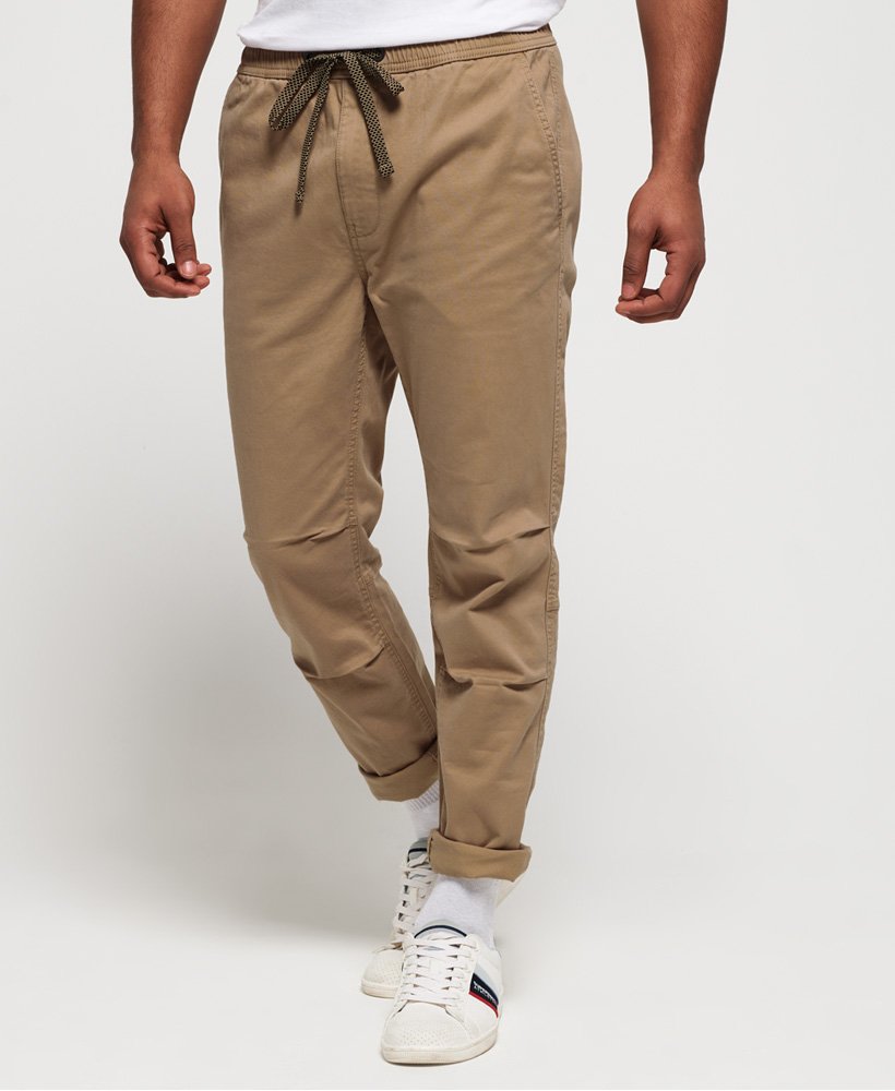 Mens - Core Utility Pants in Corps Beige | Superdry UK