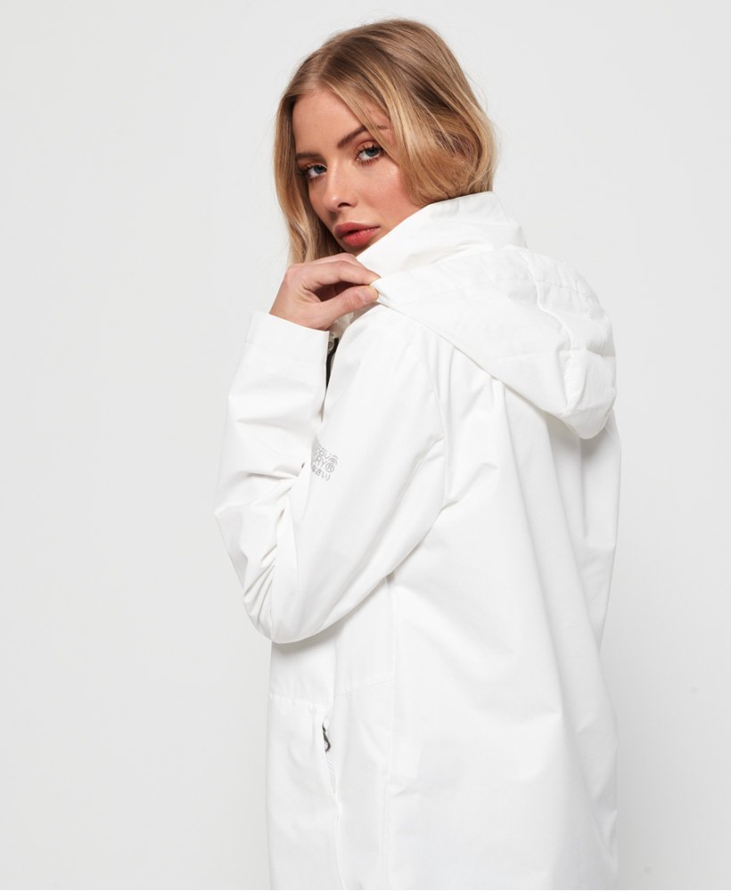 Womens - Ionic SD-Windcheater Jacket in White | Superdry UK