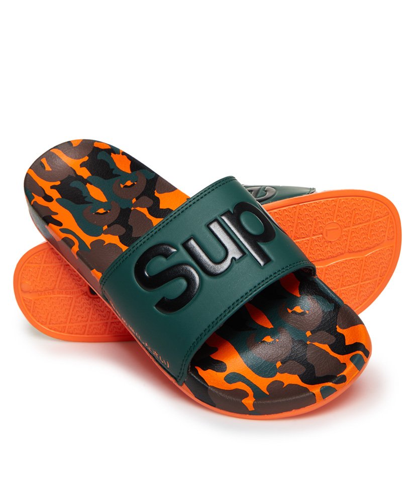 Superdry All Over Print Beach Sliders 