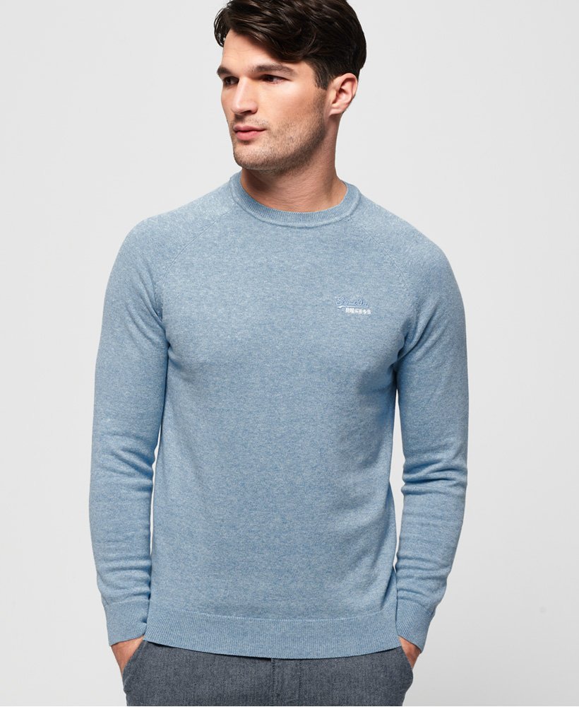 superdry blue sweater