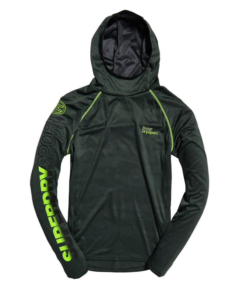 Superdry Active Camo Jacquard Hoodie