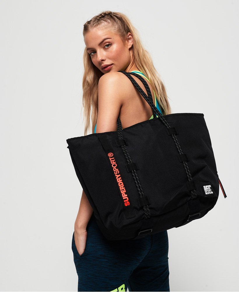 Women’s - Sport Tote Bag in Black | Superdry UK