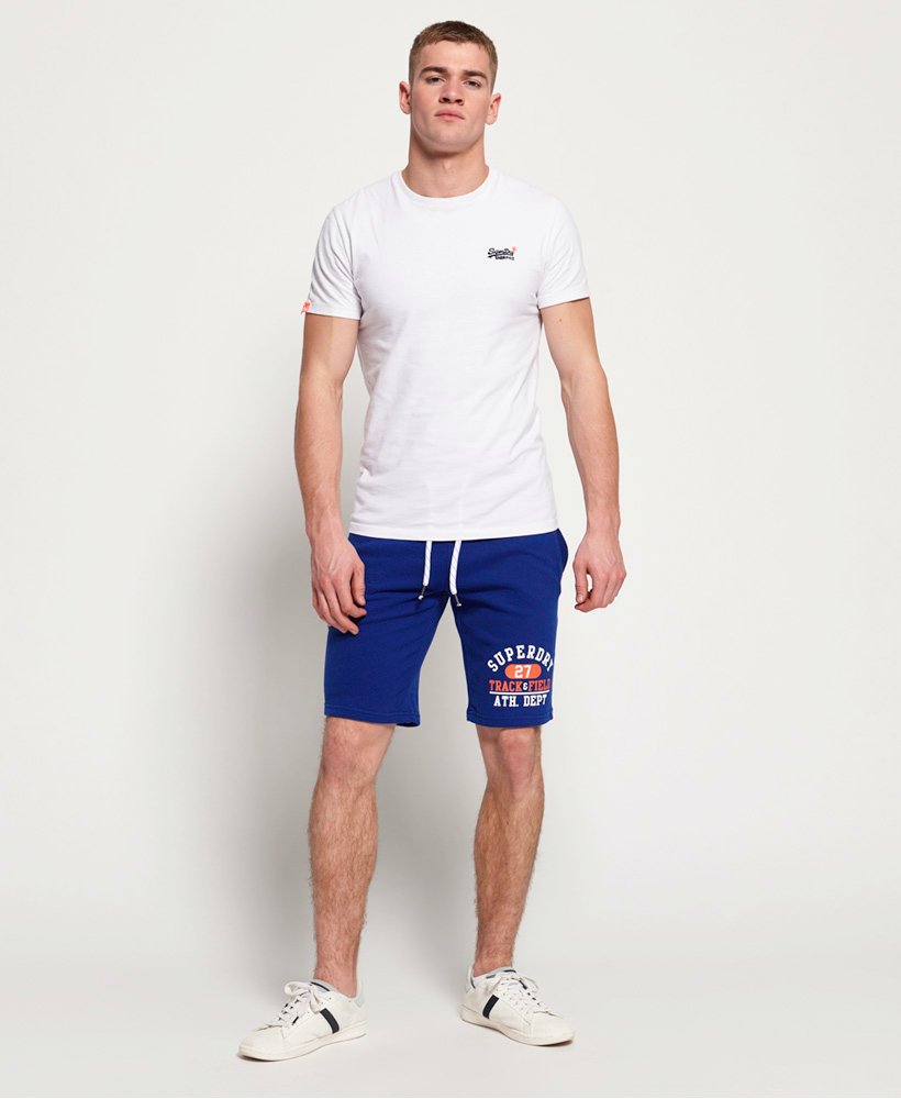 Men's - Track & Field Lite Shorts in Blue | Superdry UK