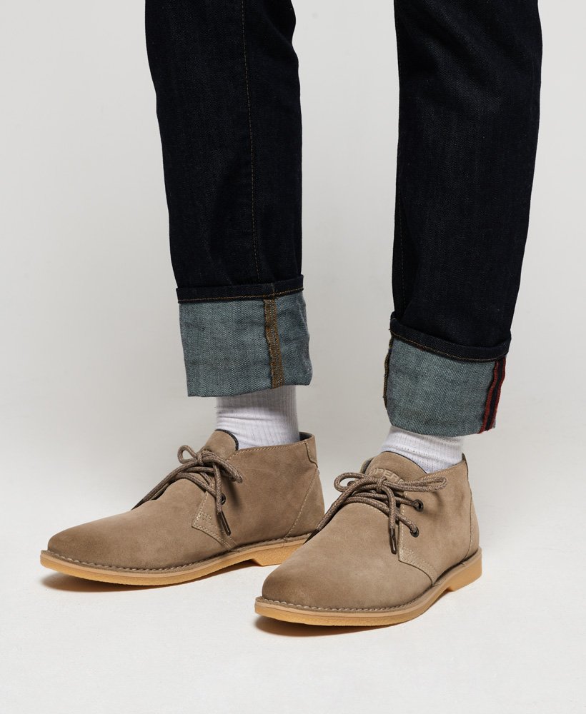 Mens - Rallie Boot in Sand/natural | Superdry