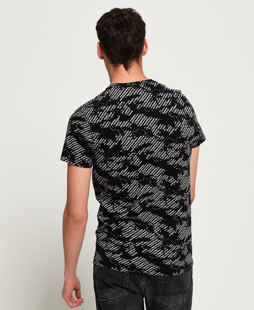 Mens - International Monochrome T-Shirt in Black | Superdry