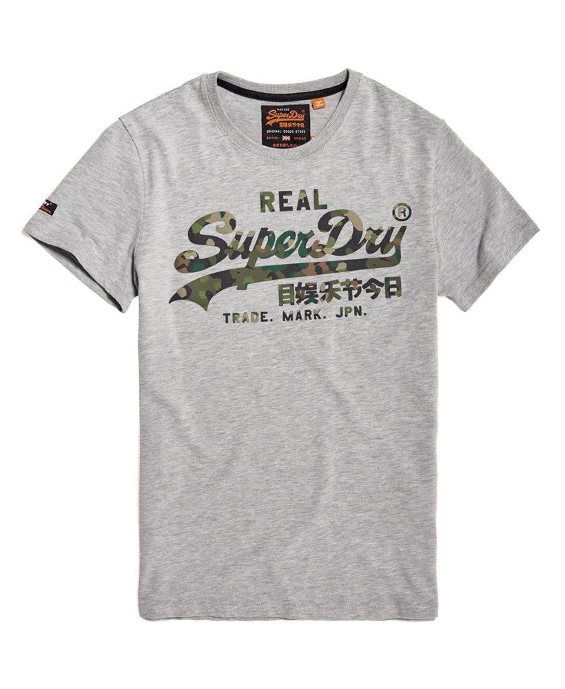 Superdry Vintage Logo Layered Camo T-Shirt 