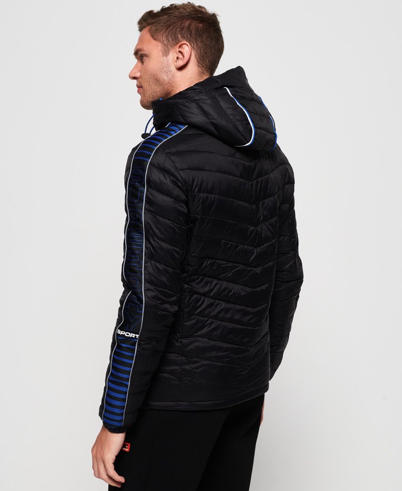 Men's - Tech Flex Fuji Jacket in Black | Superdry UK