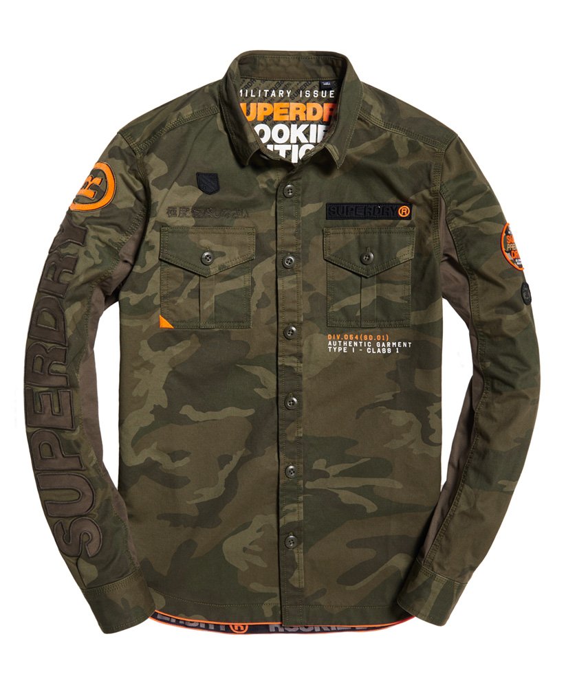 Superdry Patched Military Shirt