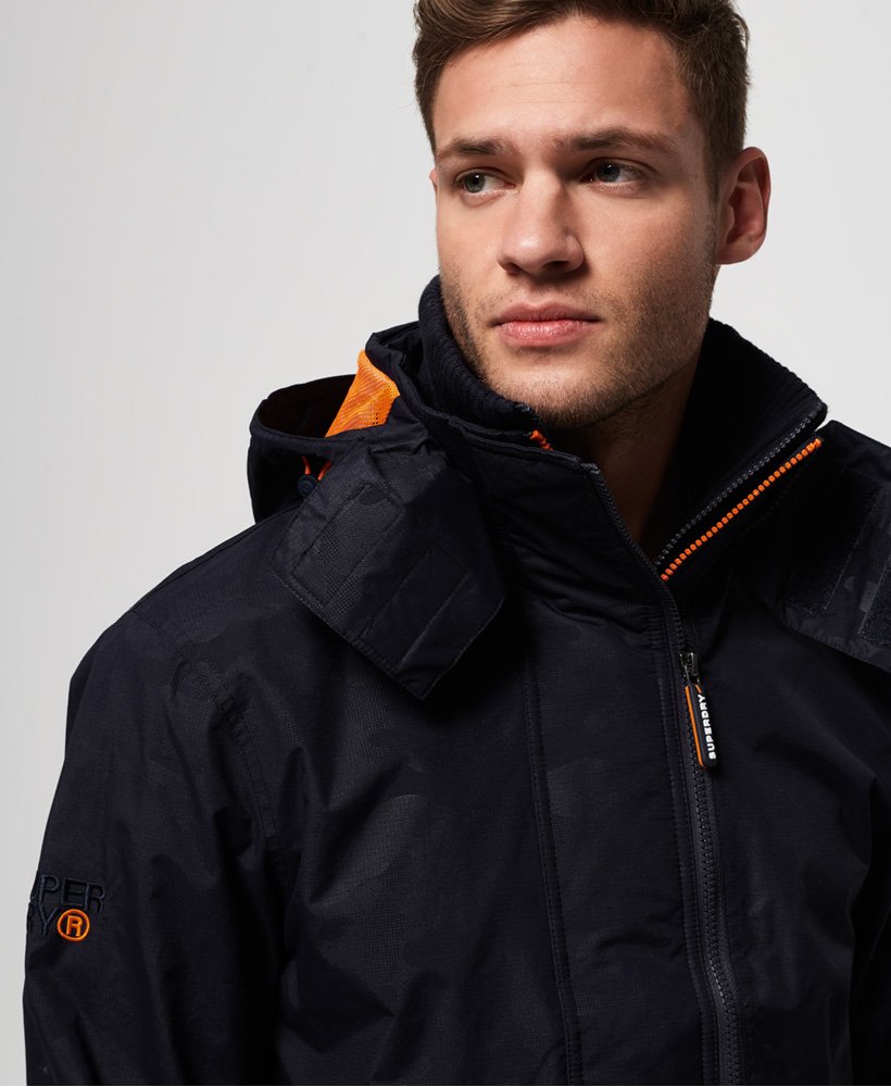 Superdry tech hood pop zip windcheater sale