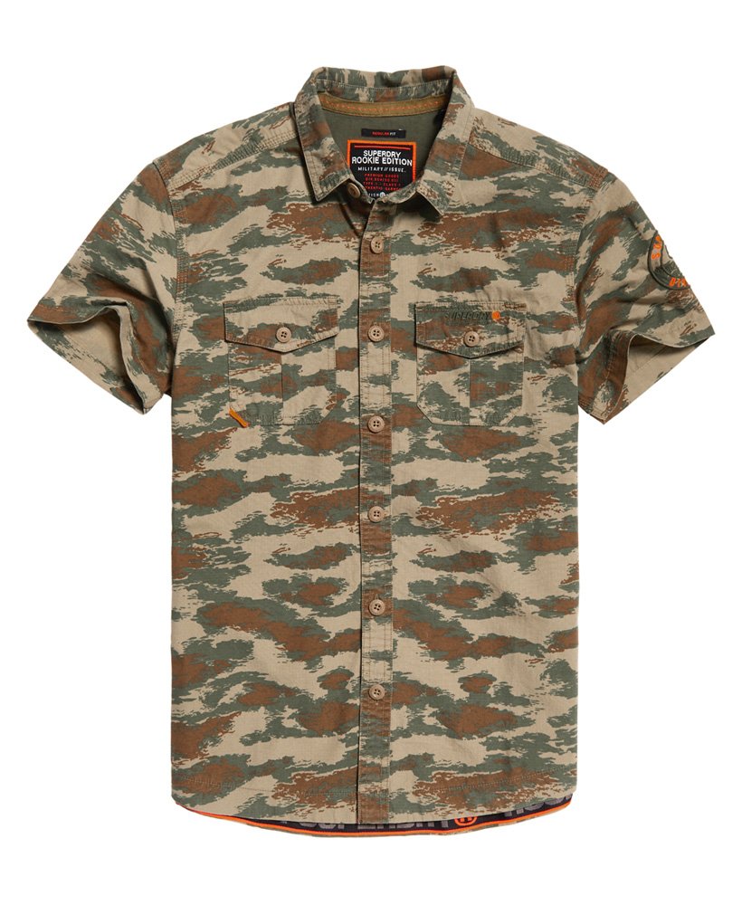 Superdry Rookie Parachute Lite kortermet skjorte Herre Superdry Rookie Parachute Lite kortermet skjorte Herre