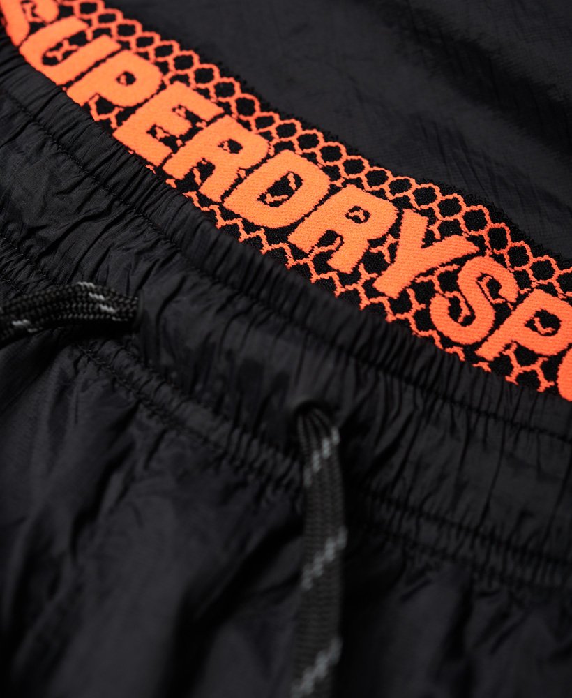 Mens - Active Training Shell Shorts in Black | Superdry