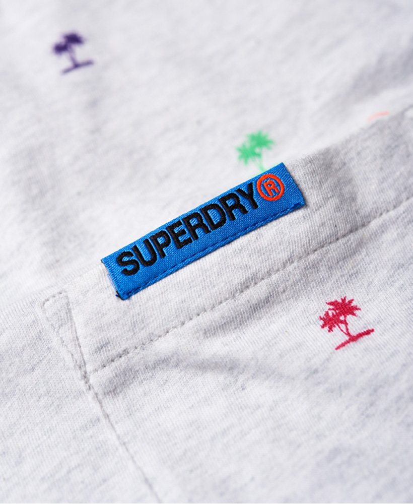 Superdry All Over Print Lite Short Sleeve T-Shirt - Men's Mens T-shirts