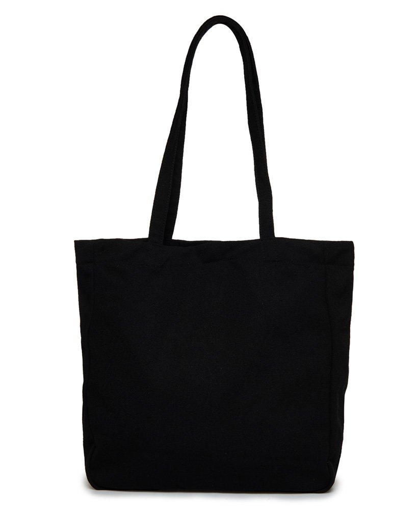 Womens - Shopper Bag in Black Foil | Superdry