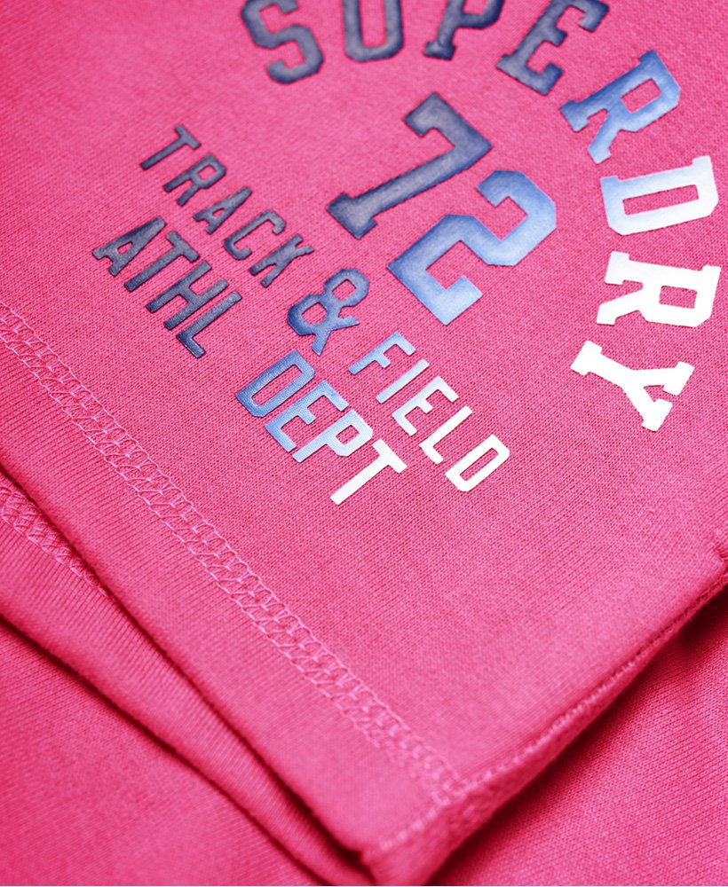 Womens - Track & Field Lite Shorts in Pink | Superdry