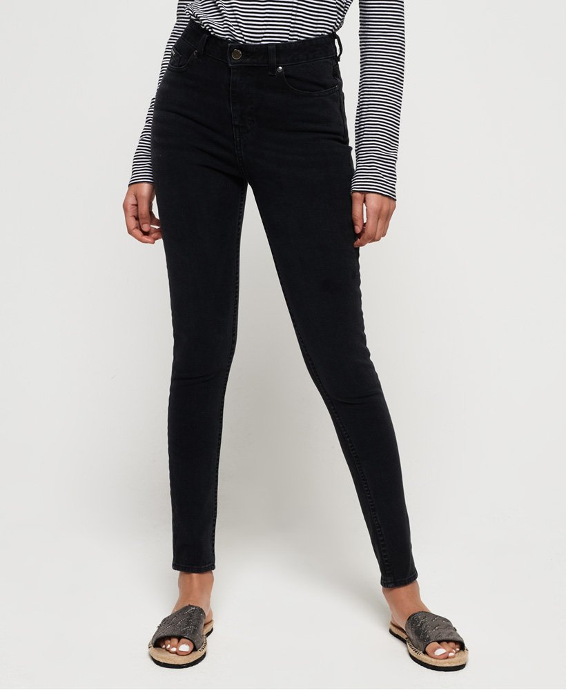 Womens - Superflex Skinny Jeans in Grey | Superdry UK