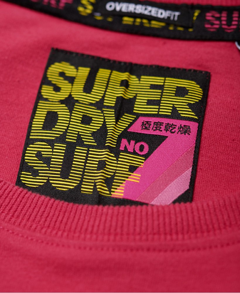 Superdry Ticket Type Oversized Fit T-Shirt 5