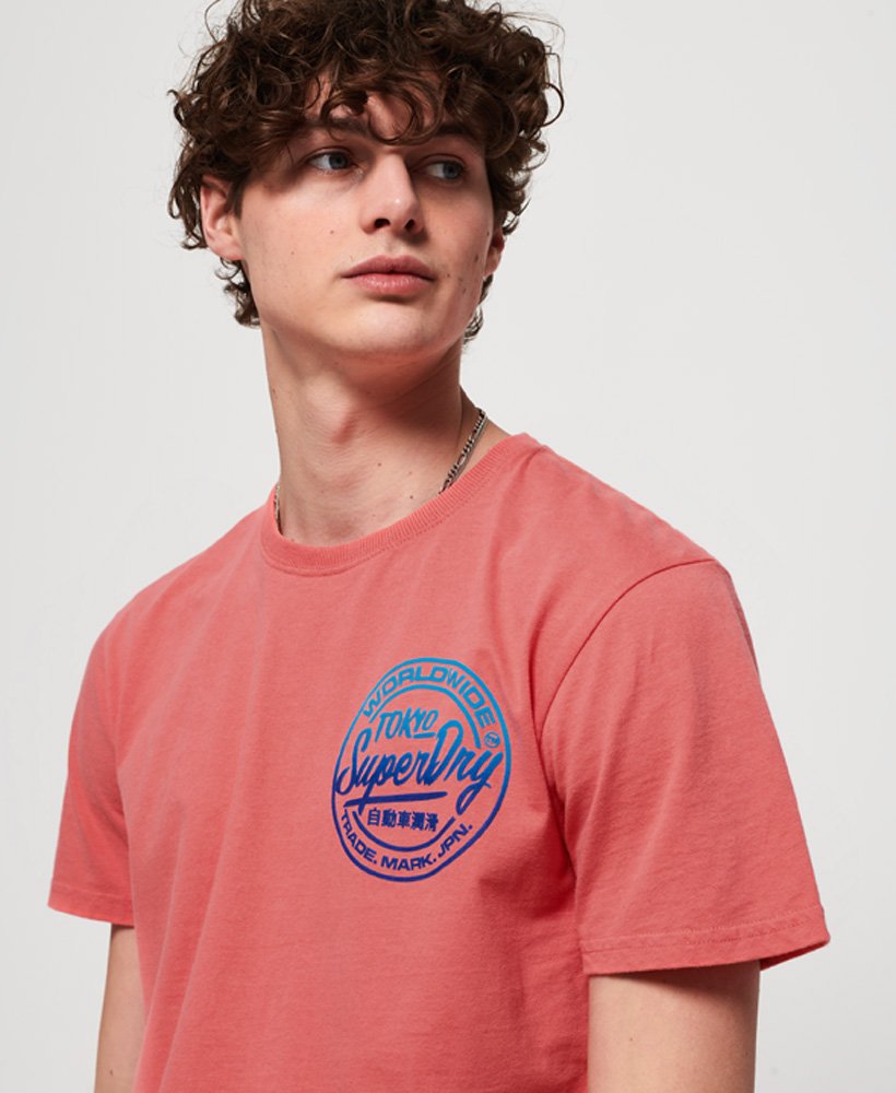 Superdry Ticket Type T skjorte med overdimensjonert passform Superdry Ticket Type T skjorte med overdimensjonert passform