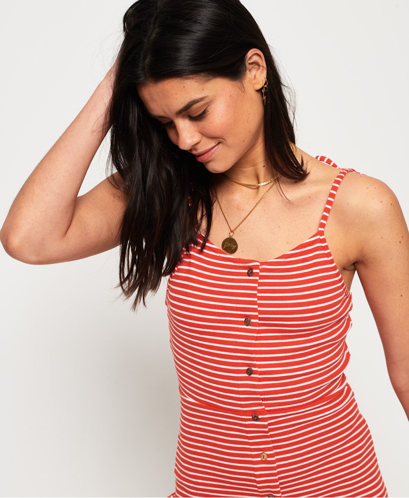Superdry Charlotte Button Down Midi Dress