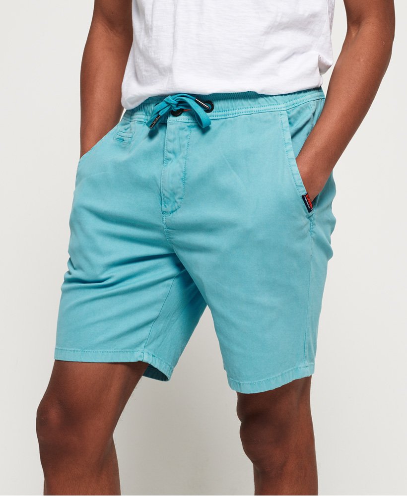 blue superdry shorts