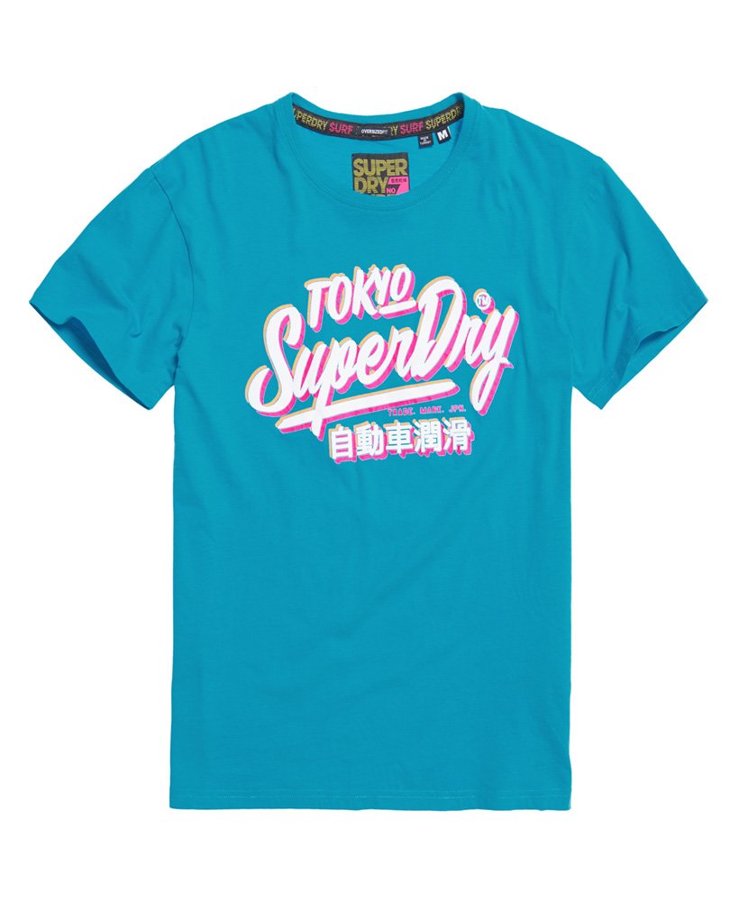 Superdry Ticket Type T skjorte med overdimensjonert passform Superdry Ticket Type T skjorte med overdimensjonert passform