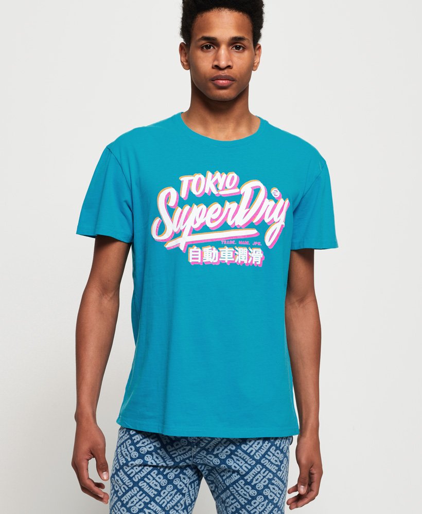 Superdry Ticket Type T skjorte med overdimensjonert passform Superdry Ticket Type T skjorte med overdimensjonert passform