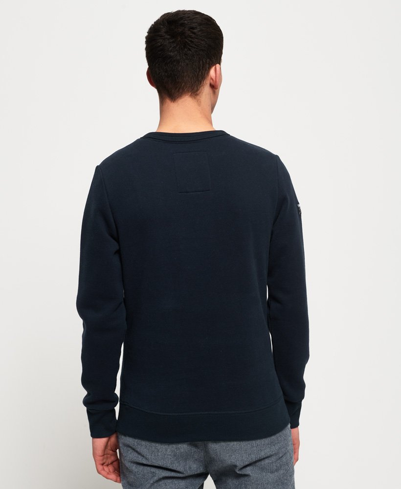 superdry orange label crew sweatshirt